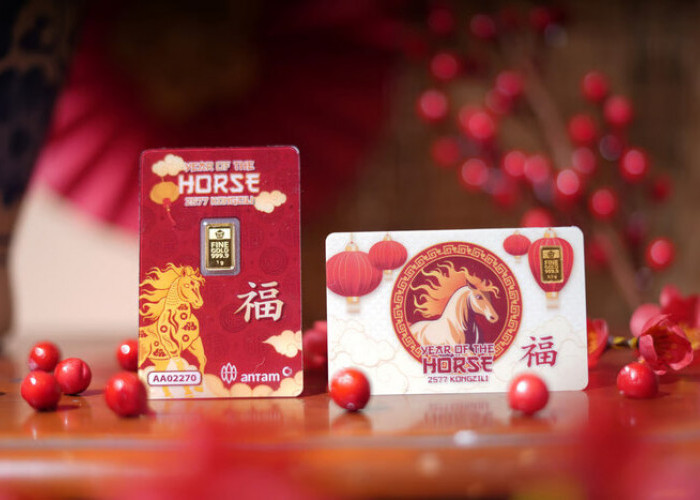 ANTAM Luncurkan Emas Batangan Tematik Imlek “Year of the Horse”