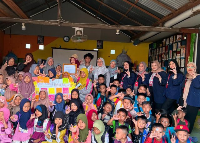 TBM Rumah Pintar Punggur Cerdas  Gelar Program Sapa Profesi, Bersama Annisa Dalam Ruang Sastra.