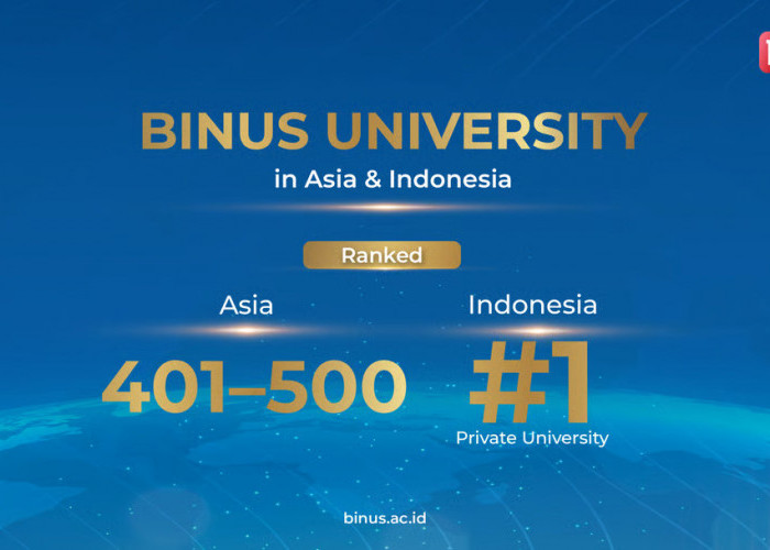 BINUS Kembali Jadi PTS No.1 RI versi THE Asia 2026