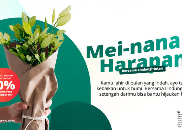 Tren Baru Rayakan Ulang Tahun, LindungiHutan Dorong Aksi Nyata Lewat Donasi Pohon