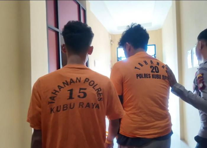 Dua Sahabat Asal Pontianak Jambret Ibu Pengendara Motor di Serdam