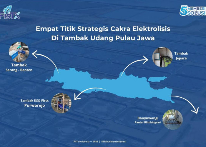 Cakra Elektrolisis, Teknologi Sterilisasi Air Tambak Karya Anak Bangsa, Mulai Dipercaya Tambak Besar di Jawa
