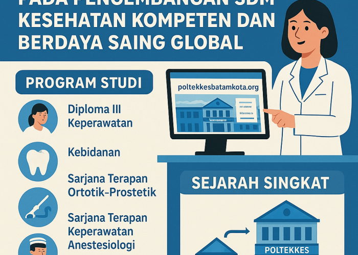 Poltekkes Kota Batam Fokus pada Pengembangan SDM Kesehatan Kompeten dan Berdaya Saing Global