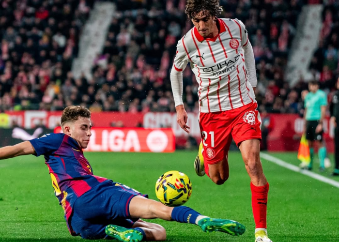 Analisis Taktik Girona vs Barcelona: High Defensive Line Hansi Flick Jadi Bumerang di Montilivi