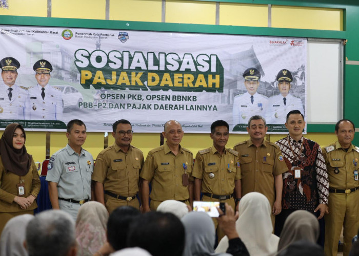 Bapenda Pontianak Gelar Go Katan di Enam Kecamatan, Permudah Warga Bayar Segala Jenis Pajak