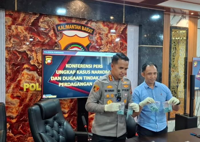 Kasus Narkoba Pontianak: Polisi Amankan 1.562 Butir Ekstasi Siap Edar di Kampung Beting