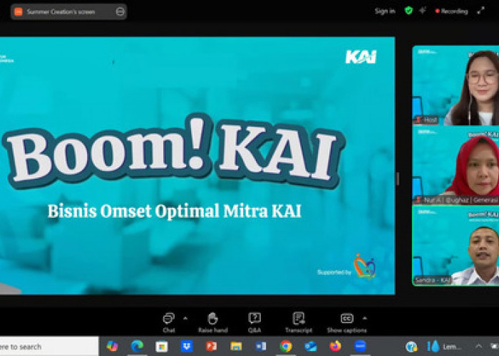 BOOM! KAI & MiKA Next Class: KAI Dorong UMKM Naik Kelas Lewat Pelatihan dan Tantangan Digital