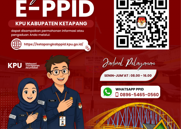 KPU Kabupaten Ketapang Permudah Akses Informasi Publik Lewat e-PPID, Simak Cara Ajukan Permohonannya