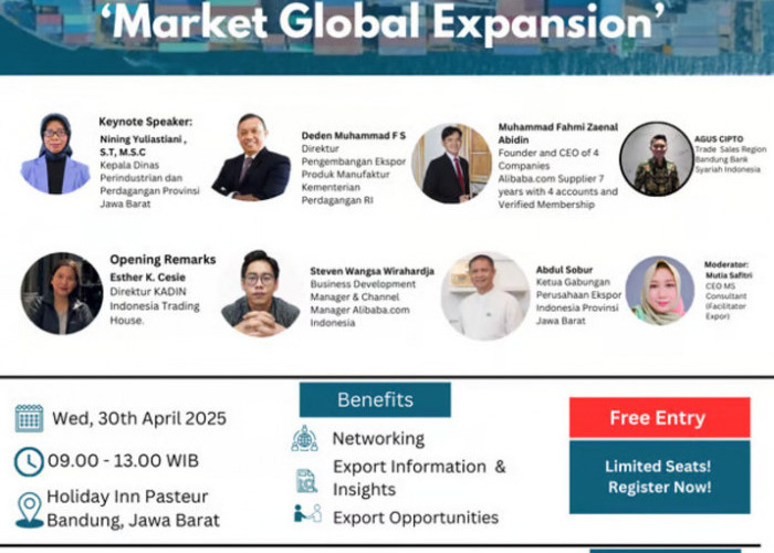 KADIN Indonesia Trading House Perdana Gelar Exporter Meet Up 2025 : Market Global Expansion di Bandung