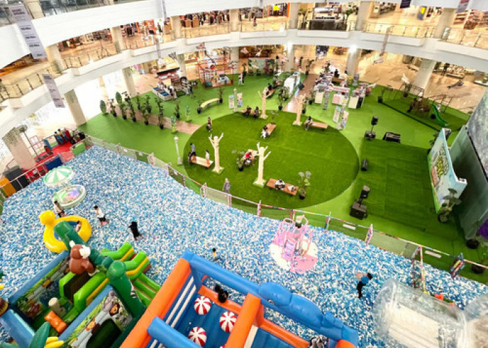 Jelajahi 'Enchanted Park' di Mall Alam Sutera: Wahana Mandi Bola dan Vending Machine Gulali