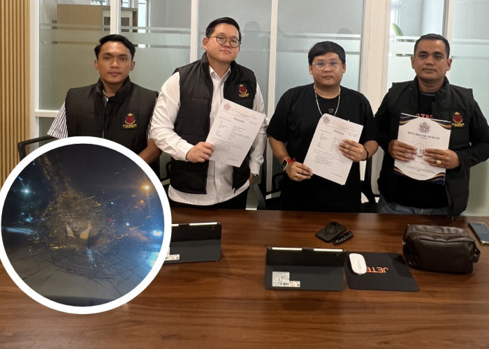 Kita Melek Hukum Dampingi Direktur PT Disway Kalbar Media Tempuh Jalur Hukum Usai Mobil Dilempari Batu oleh OT