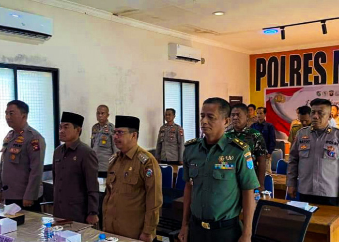 Pj Bupati Mempawah Ismail Hadiri Rakor Lintas Sektoral Operasi Mantap Praja Kapuas 2024