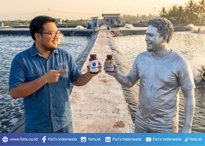 FisTx Jadi Perusahaan Akuakultur Pertama Produksi Teknologi Nano Atasi Penyakit Udang