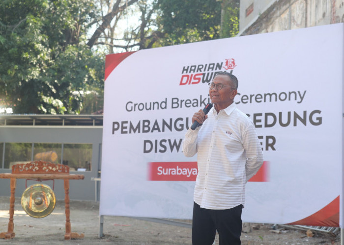 Groundbreaking, Harian Disway Siapkan Gedung Kantor Baru