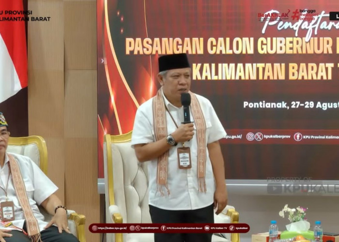 Resmi! Muda Mahendrawan dan Jakius Sinyor Daftar Calon Gubernur dan Wakil Gubernur Kalimantan Barat 2024-2029