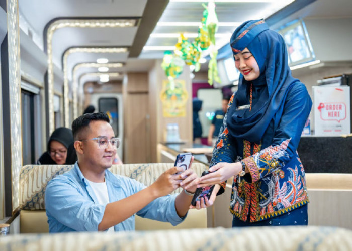 KAI Services Dorong Layanan Ramah Lingkungan Lewat Electronic Bill di Kuliner Kereta