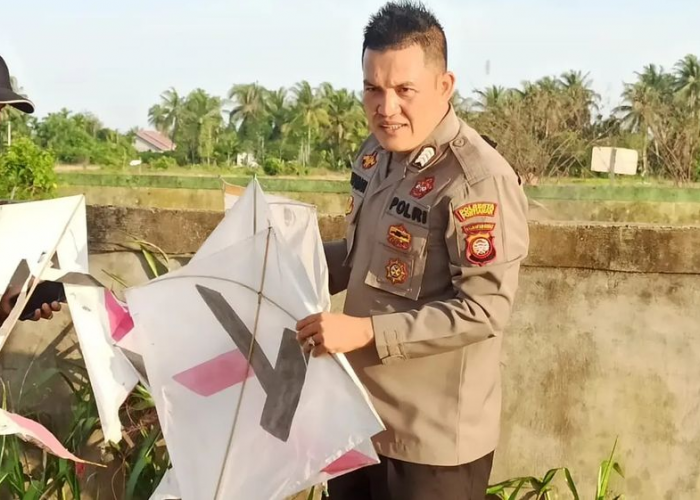 Cegah Korban Benang Layangan Lagi, Polisi Lakukan Razia Layangan