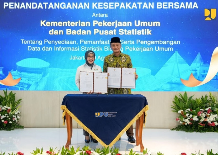 Kementrian PU–BPS Kolaborasi Turunkan ICOR, Percepat Infrastruktur Berkelanjutan