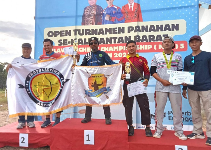 Turnamen Panahan se-Kalbar 2024 Sukses Digelar, Perpani Melawi Borong Juara Compound Jarak 50 Meter