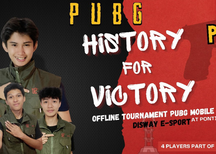 Datang Sebagai Tim Debutan, Disway Raih Runner-Up Dalam Tournament PUBG di Kopi Tiam Pontianak