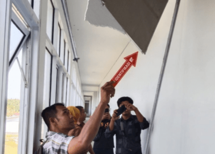 Pekerja Tewas Setelah Jatuh dari Plafon di Lantai Tiga Gedung Baru RSUD dr Rubini Mempawah