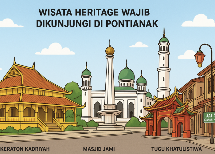 Deretan Tempat Wisata Heritage di Pontianak yang Wajib Dikunjungi Wisatawan