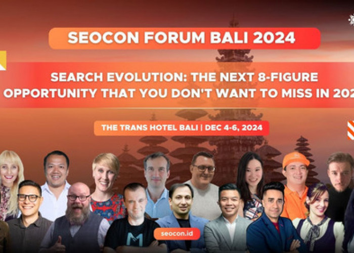 SEOCon Forum Bali 2024: Konferensi Pemasaran Digital Terbesar di Indonesia Kembali Hadir di Pulau Dewata