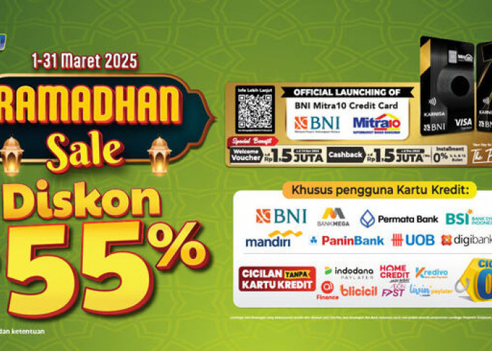 Mitra10 Hadirkan Ramadhan Sale: Diskon Hingga 55% dan Cashback Menanti!