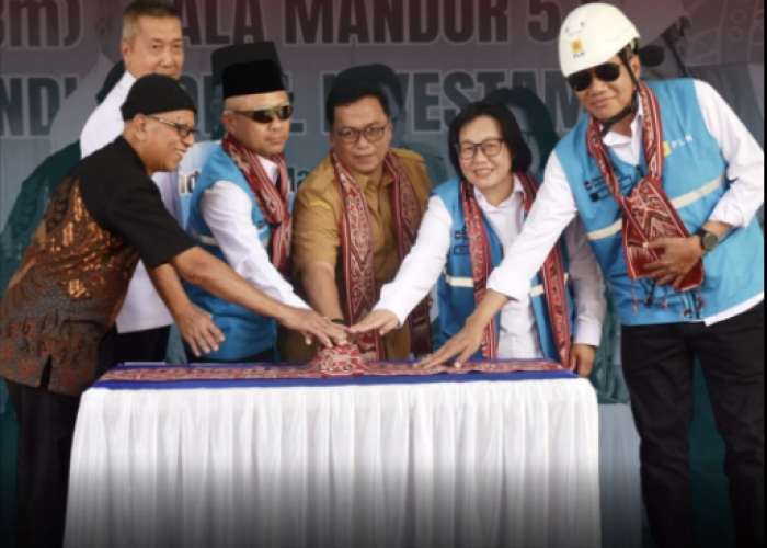 Diresmikan Wabup Sukir, PLTBm 5 MW Kuala Mandor Resmi Beroperasi