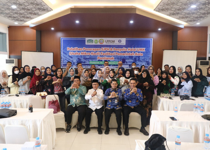UMKM Pontianak Didorong Tingkatkan Jaminan Produk Halal Lewat Pelatihan SJPH