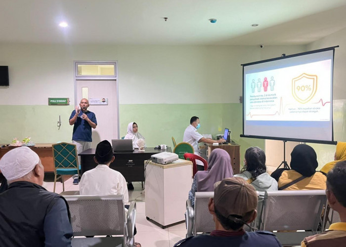 RSUD SSMA Pontianak Edukasi Gejala Stroke dan Penanganan Cepat