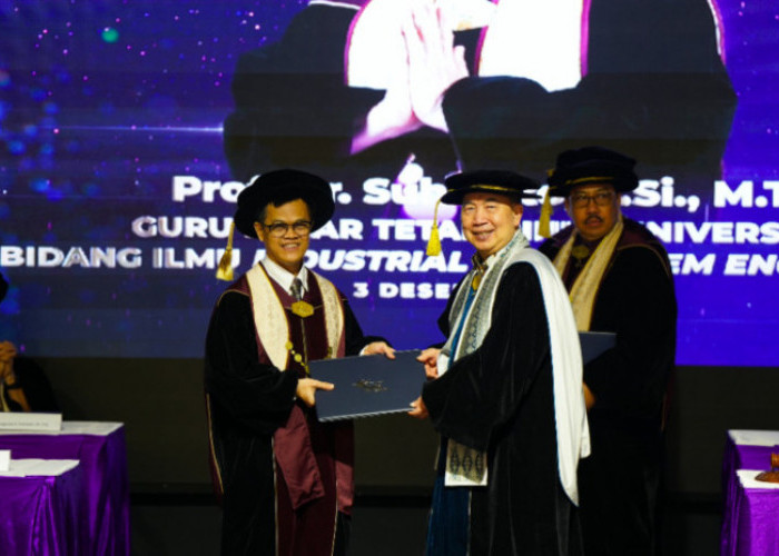 BINUS UNIVERSITY Resmi Miliki Guru Besar Bidang Industrial & System Engineering