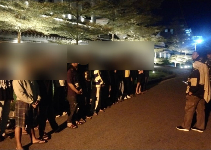 Patroli Jam Malam Anak, Satpol PP Kota Pontianak Temukan 43 Anak Di Bawah Umur