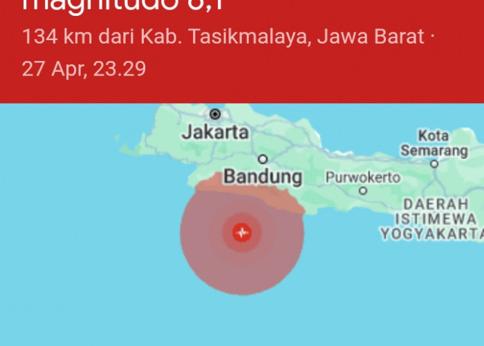 Gempa lagi di Jawa Barat !!! BMKG menenangkan dengan klaim tidak akan ada tsunami menyusul 