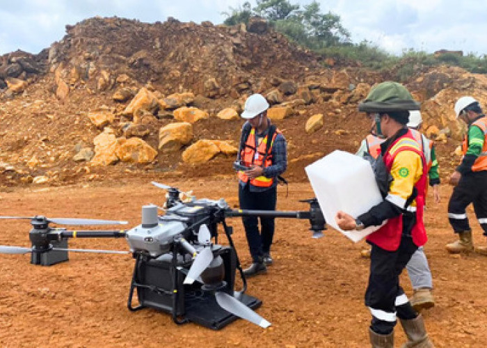 Halo Robotics Hadirkan Delivery Drone untuk Atasi Tantangan Pengiriman Sampel di Pertambangan Nikel