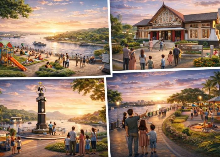 Liburan Akhir Pekan di Pontianak, Ini Destinasi Favorit Wisata Keluarga