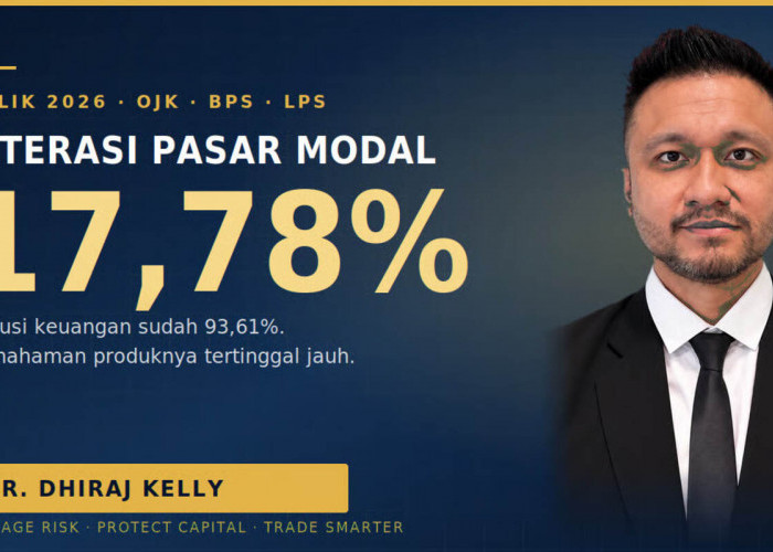Investor Tembus 30 Juta, Dhiraj Kelly Soroti Literasi Pasar Modal yang Baru 17 Persen