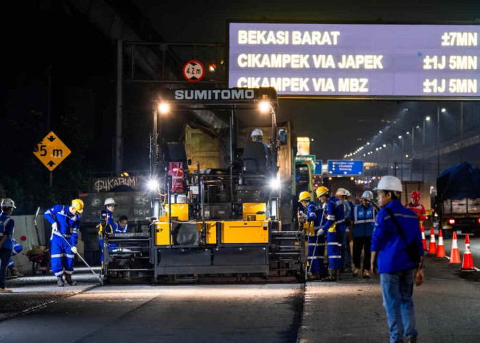 Pastikan Infrastruktur Jalan Tol Tetap Andal, PT Jasamarga Tollroad Maintenance Laksanakan Pekerjaan Preservas