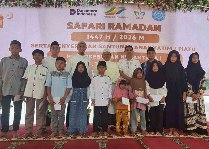 Holding Perkebunan Nusantara Perkuat Kebersamaan Lewat Safari Ramadan PTPN I Regional 7 di Tulungbuyut
