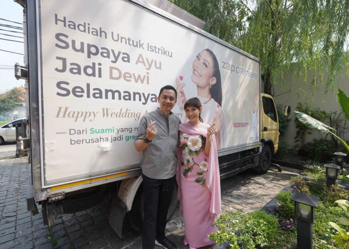 Dianggap Suami Idaman, Regi Datau Terbang Lintas Negara demi Kejutan Anniversary untuk Ayu Dewi