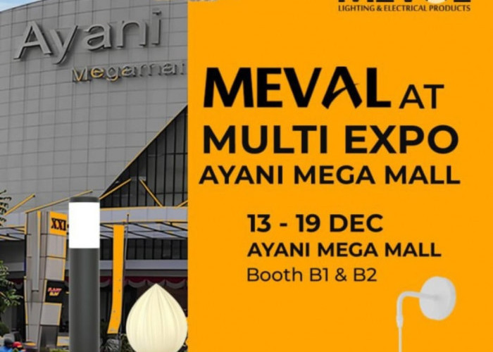 Solusi Pencahayaan Modern dan Inovatif: Meval Ramaikan Multi Expo Ayani Mega Mall Pontianak