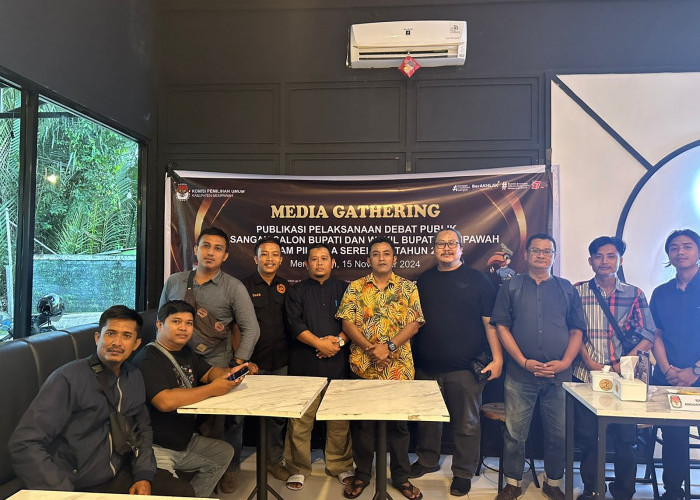 KPU Mempawah Gelar Media Gathering, Persiapkan Debat Publik Perdana Paslon Bupati 2024