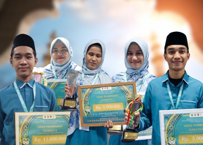 Lima Qori-Qoriah Pontianak Raih Prestasi di MTQ Nasional 2026
