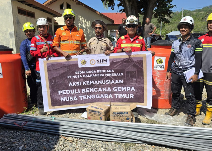 Menguatkan Semangat Kemanusiaan, NHM Menerjunkan Tim ERT Bantu Warga Terdampak Gempa M7,7 di Manggarai NTT