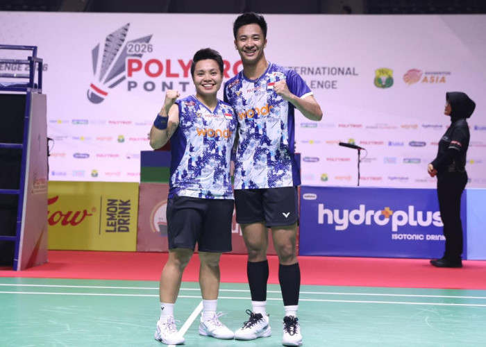 Dejan/Apriyani Tembus Final Polytron Pontianak International Challenge 2026 usai Kalahkan Chinese Taipei