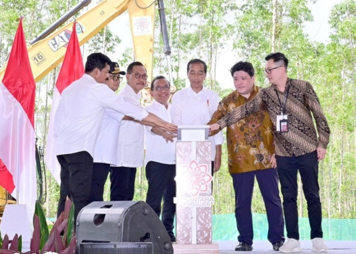 Presiden Jokowi Groundbreaking Memorial Park IKN, Menghormati Para Pahlawan dan Pendiri Bangsa