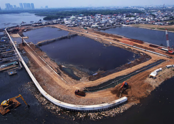 CCSP dan Spun Pile, Ratusan Produk Andalan WSBP pada Proyek Pengaman Pantai Teluk Jakarta