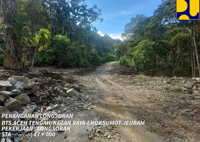 Kementerian PU Terus Pulihkan Infrastruktur Rusak Akibat Bencana, Progres Tertinggi Sumatera Utara 78,69%