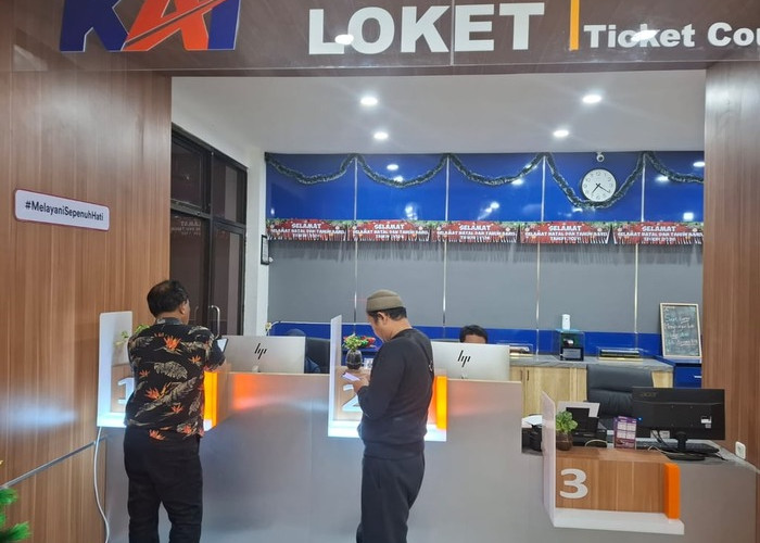 KAI Divre III Palembang Update Penjualan Tiket Lebaran 2026 Hingga H+5