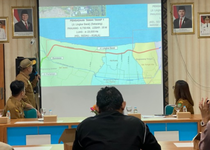 Pemkot Singkawang Siapkan Pembangunan Jalan Lingkar Barat Mulai 2026